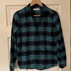 Abercrombie Boys Flannel Shirt size 13/14